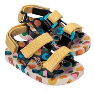 Mini Melissa Pingpong + Fabula Sandal size 4